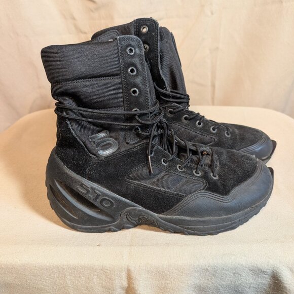 Five Ten 5.10 Black Valor Swat Combat Boots Size M9, Eu42 - Picture 2 of 5